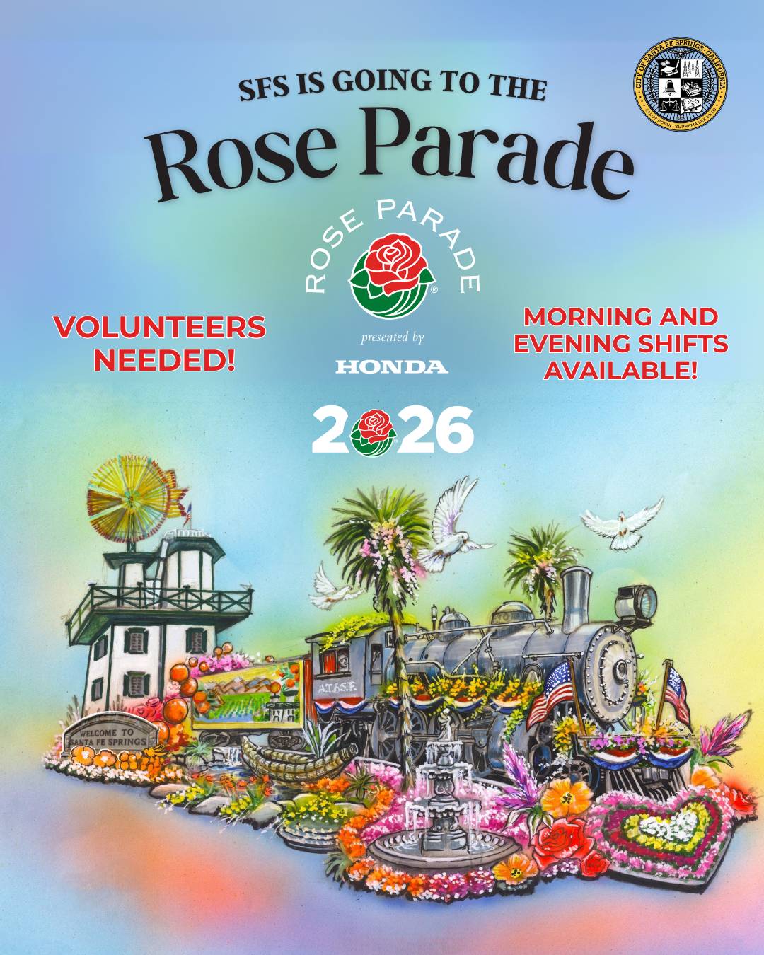 Rose parade float - volunteer - Copy